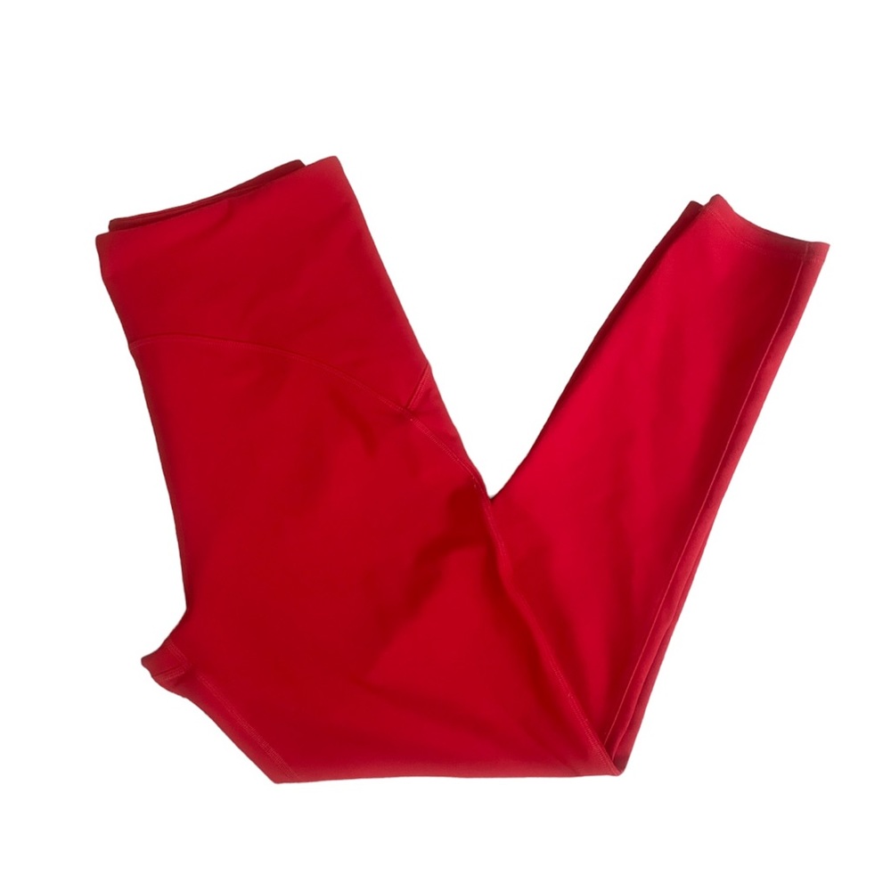 Lululemon Soul Cycle Red Leggings